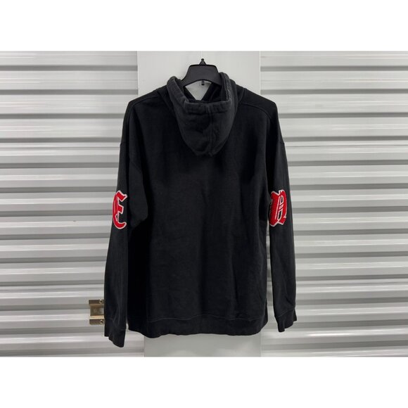 RED LABEL - Motivated LTTRS Hoodie Embroidered Hoodie Burgundy Size XXL - Picture 4 of 9